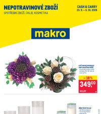 Akční leták Makro  - Spotřební zboží, úklid, kosmetika