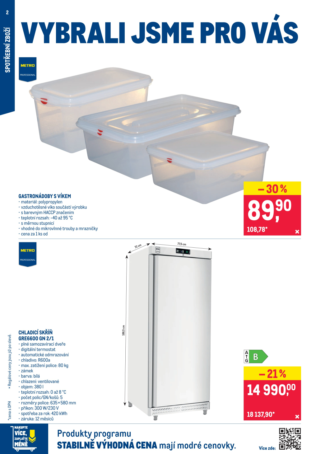 Leták Makro leták - Spotřební zboží, úklid, kosmetika - strana 2