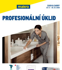Akční leták Makro  - Profesionální úklid