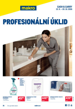 Makro leták - Profesionální úklid