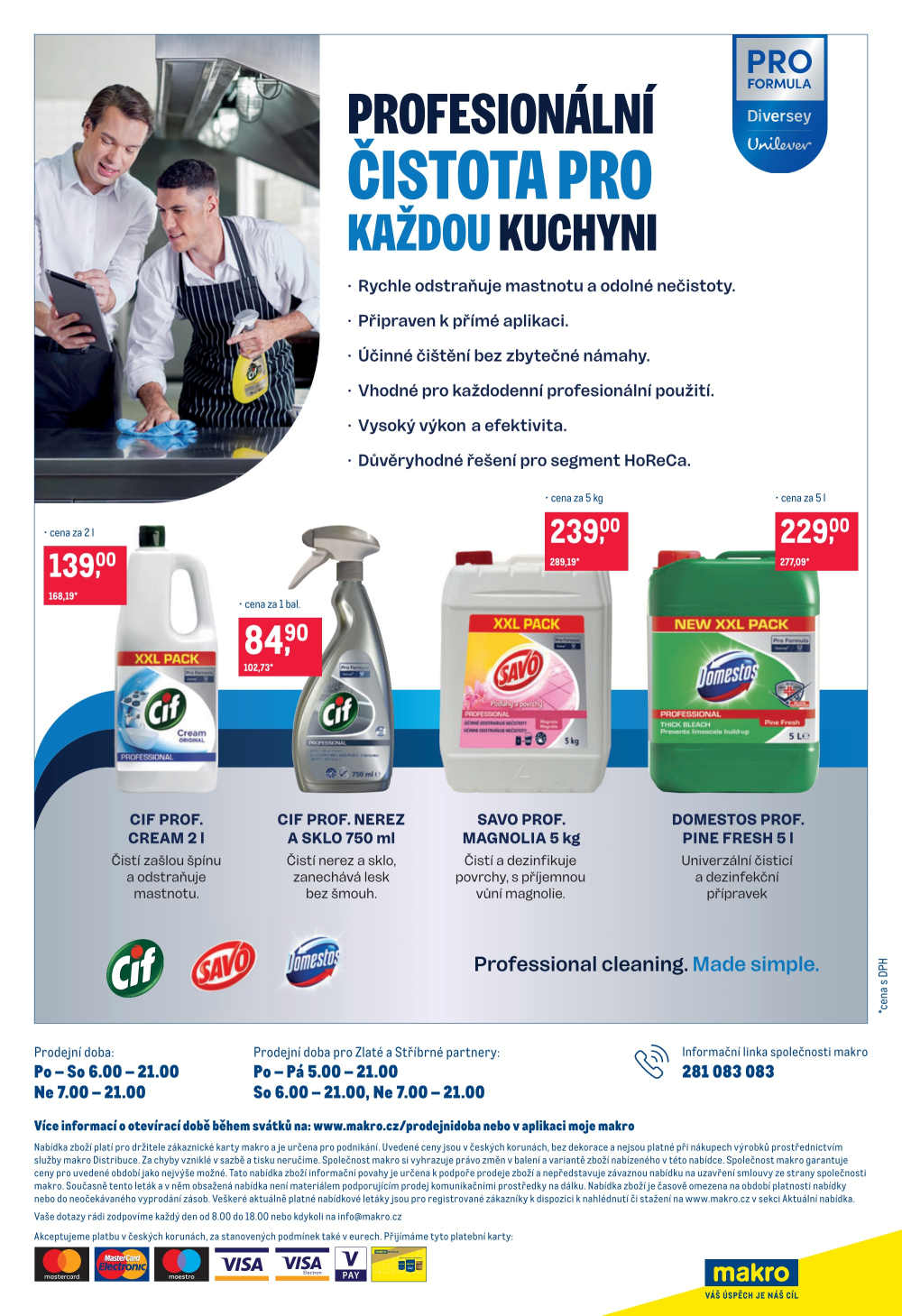 Leták Makro leták - Profesionální úklid - strana 31