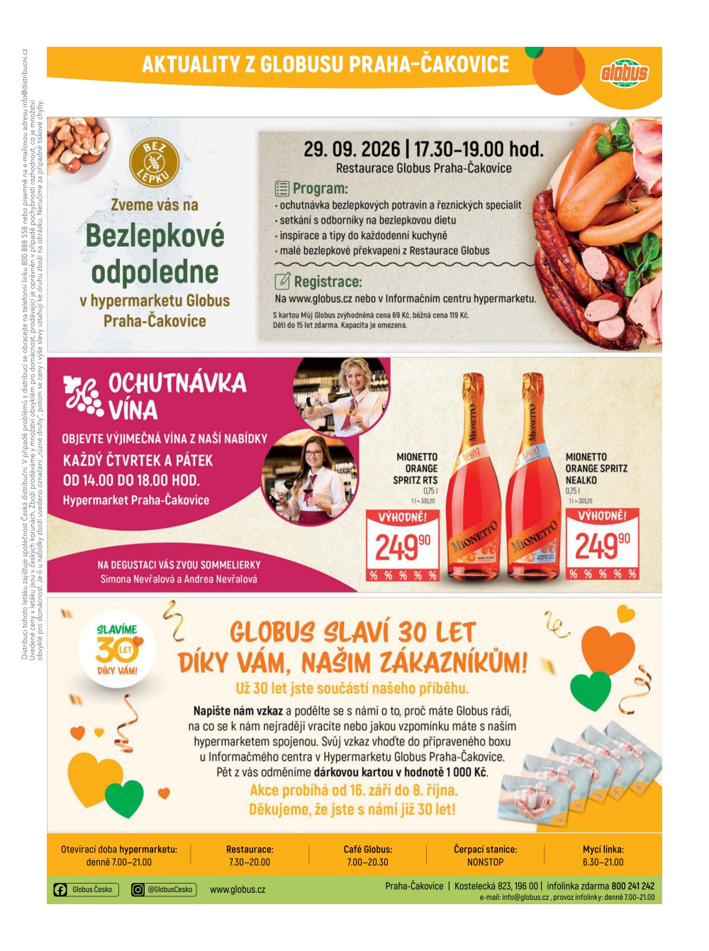 Leták Globus leták Praha - Čakovice - strana 43