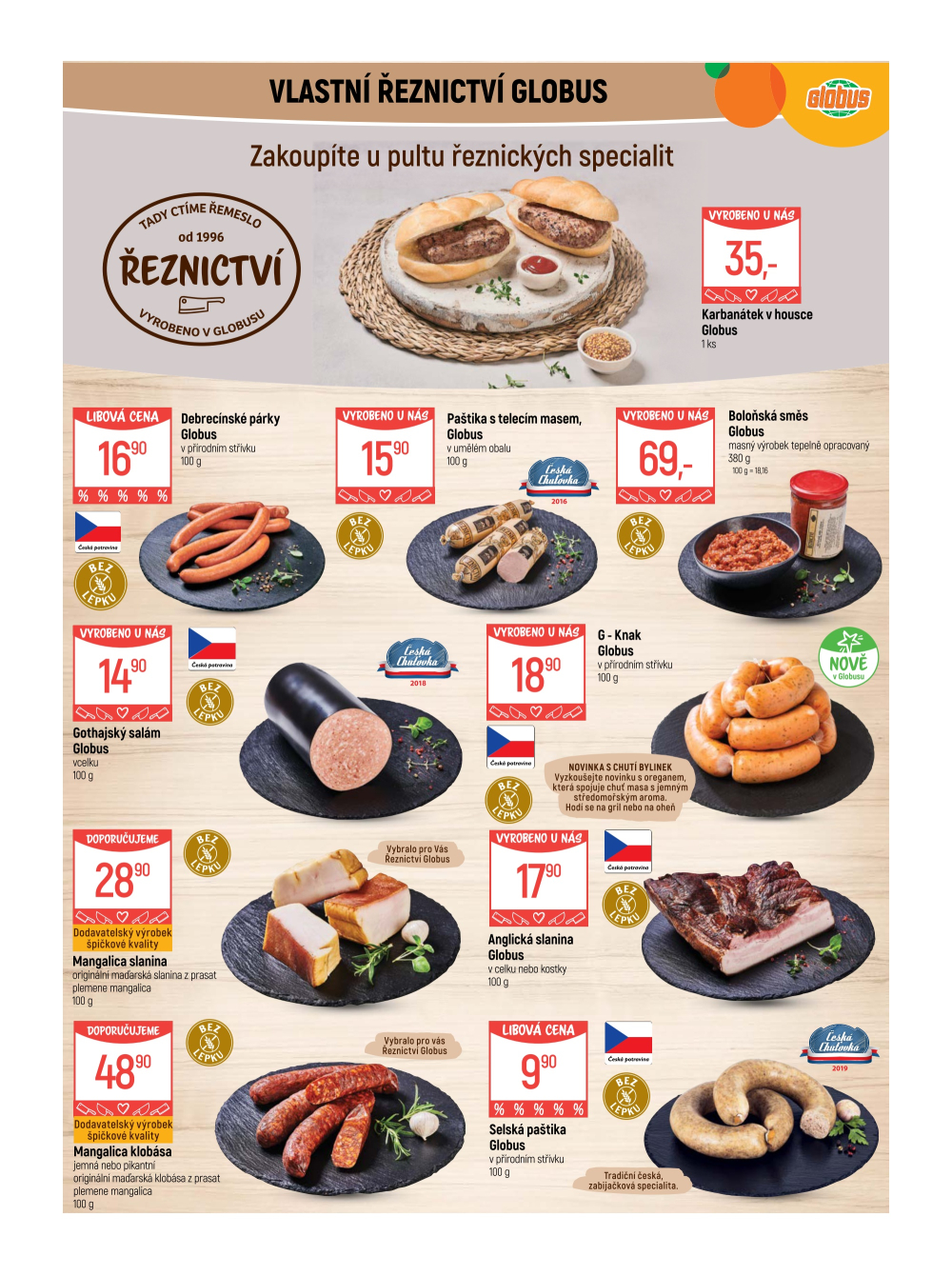 Leták Globus leták Praha - Zličín - strana 6