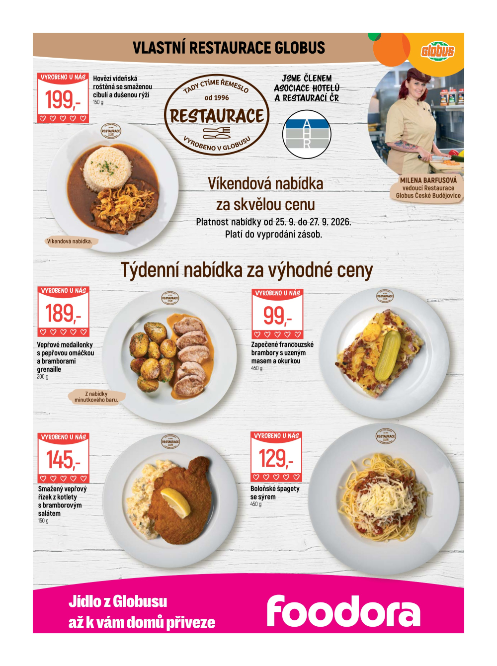 Leták Globus leták České Budějovice - strana 8