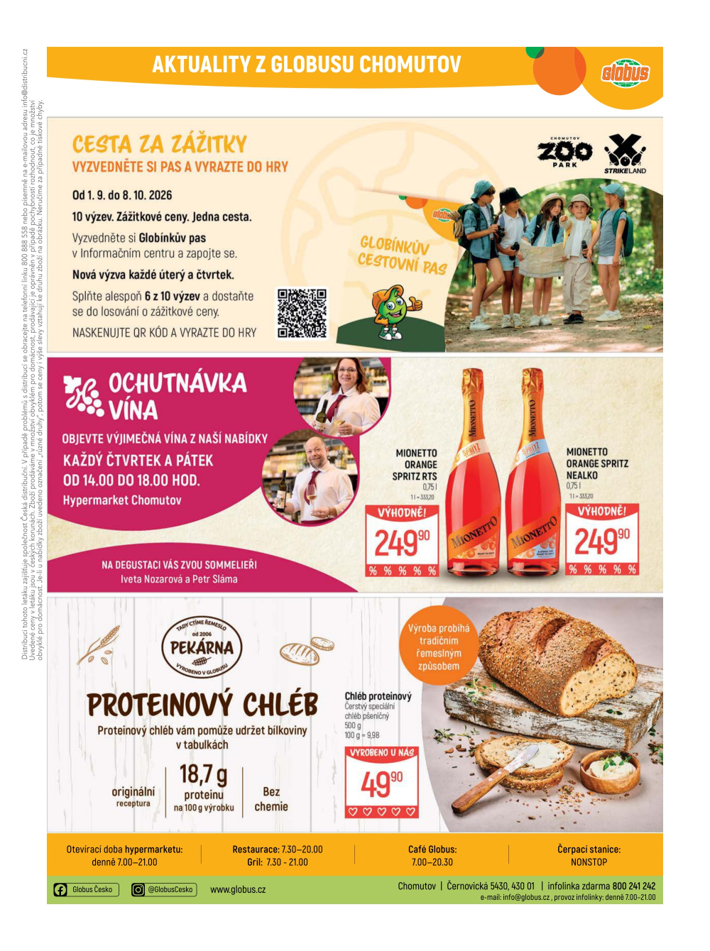 Leták Globus leták Chomutov - strana 43