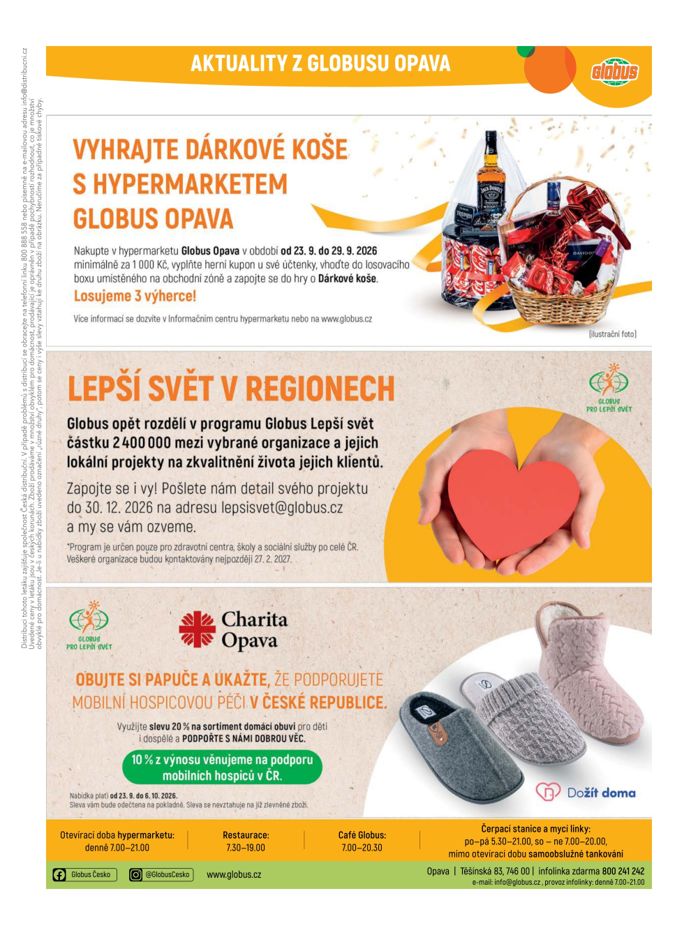Leták Globus leták Opava - strana 43