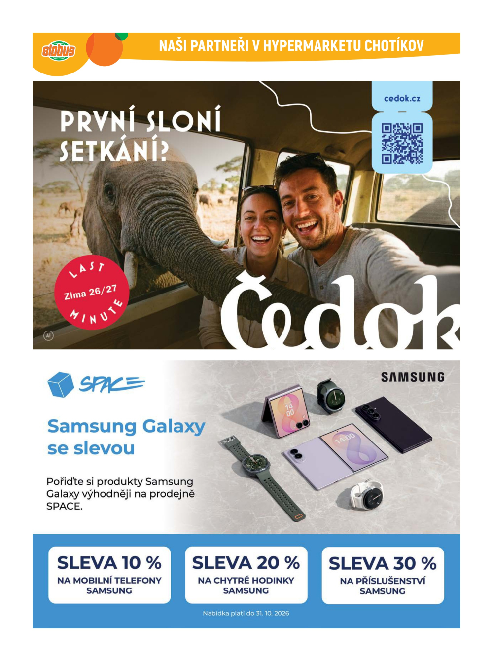 Leták Globus leták Chotikov (Plzeň) - strana 2