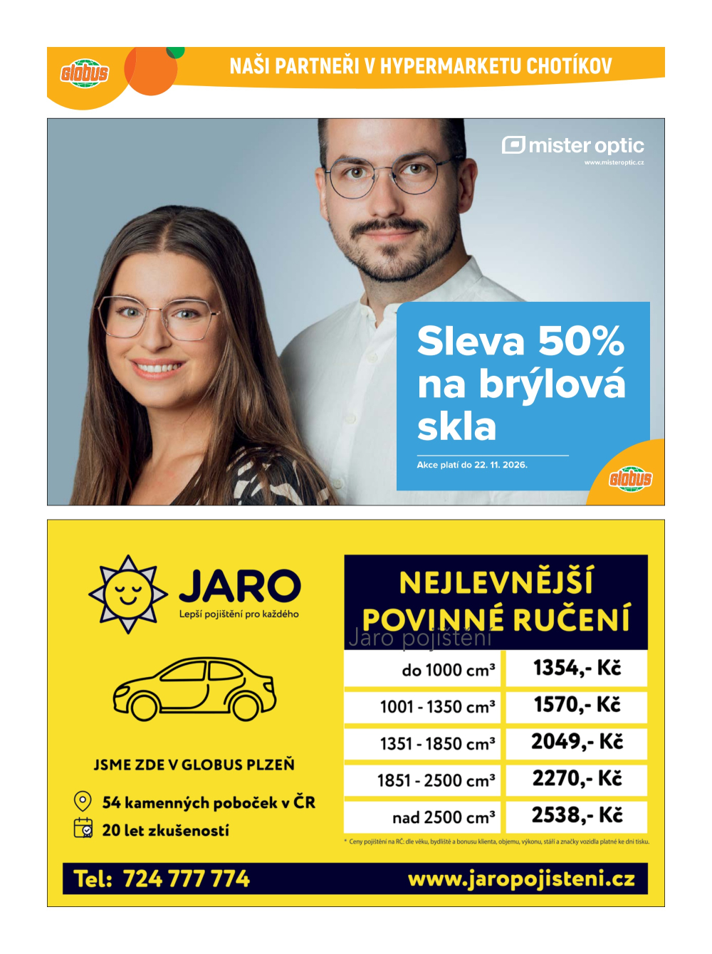 Leták Globus leták Chotikov (Plzeň) - strana 45