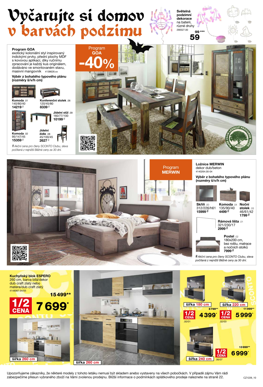 Leták SCONTO Nábytek leták - strana 10