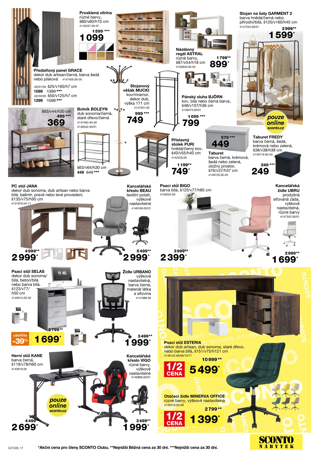 Leták SCONTO Nábytek leták - strana 17