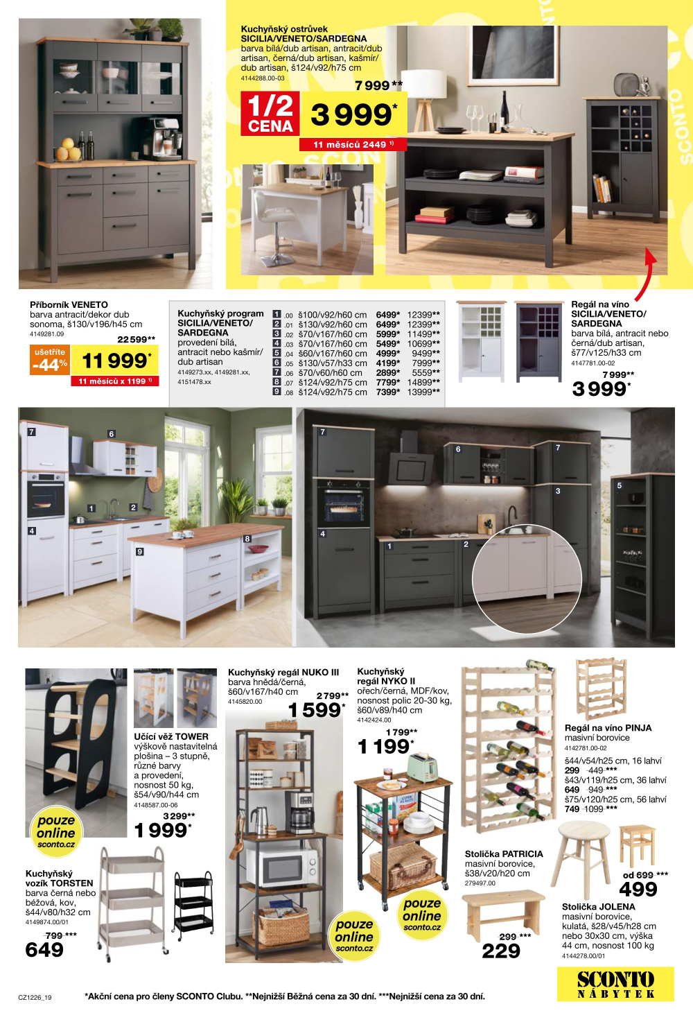 Leták SCONTO Nábytek leták - strana 19