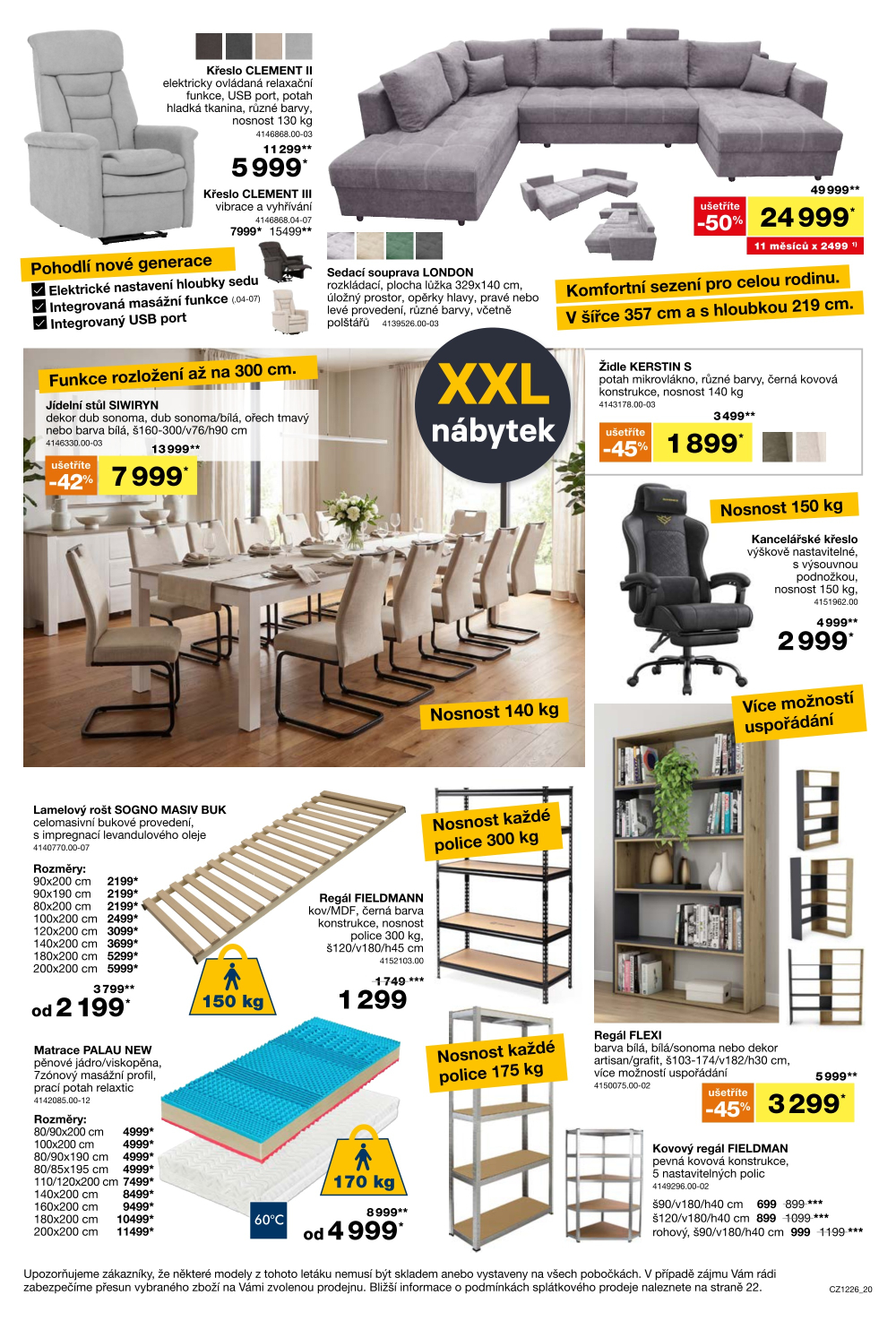 Leták SCONTO Nábytek leták - strana 20