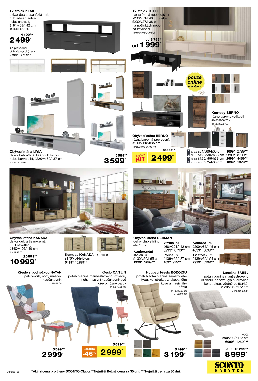 Leták SCONTO Nábytek leták - strana 5