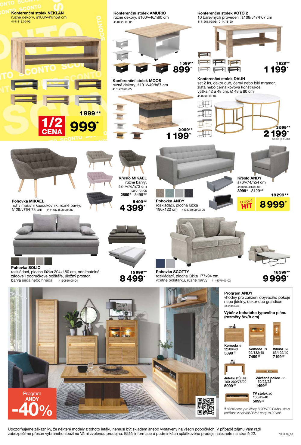 Leták SCONTO Nábytek leták - strana 6