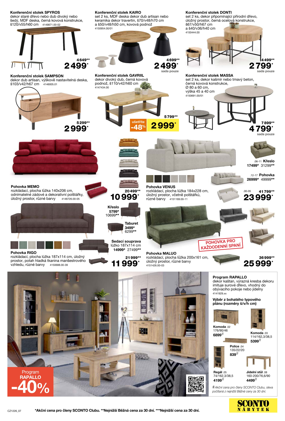 Leták SCONTO Nábytek leták - strana 7