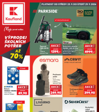 Akční leták Kaufland  - Spotřební zboží