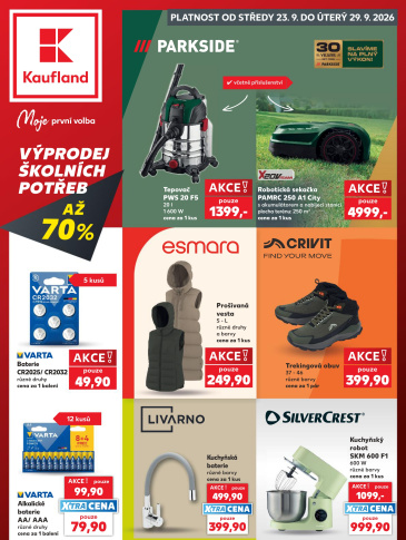 Kaufland leták - Spotřební zboží