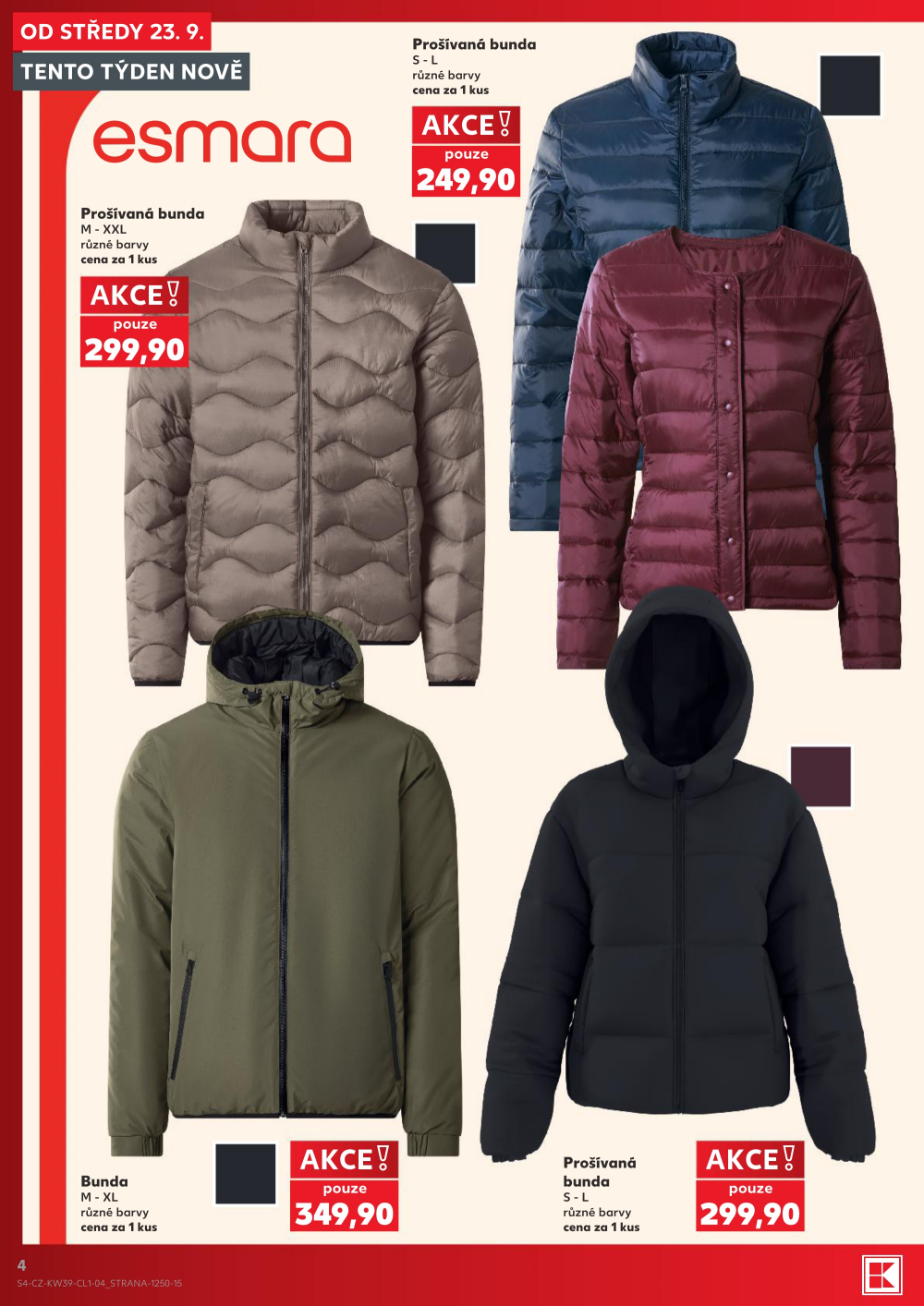 Leták Kaufland leták - Spotřební zboží - strana 4