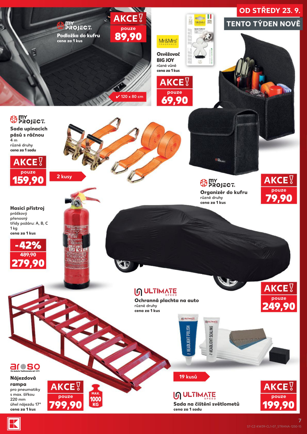 Leták Kaufland leták - Spotřební zboží - strana 7