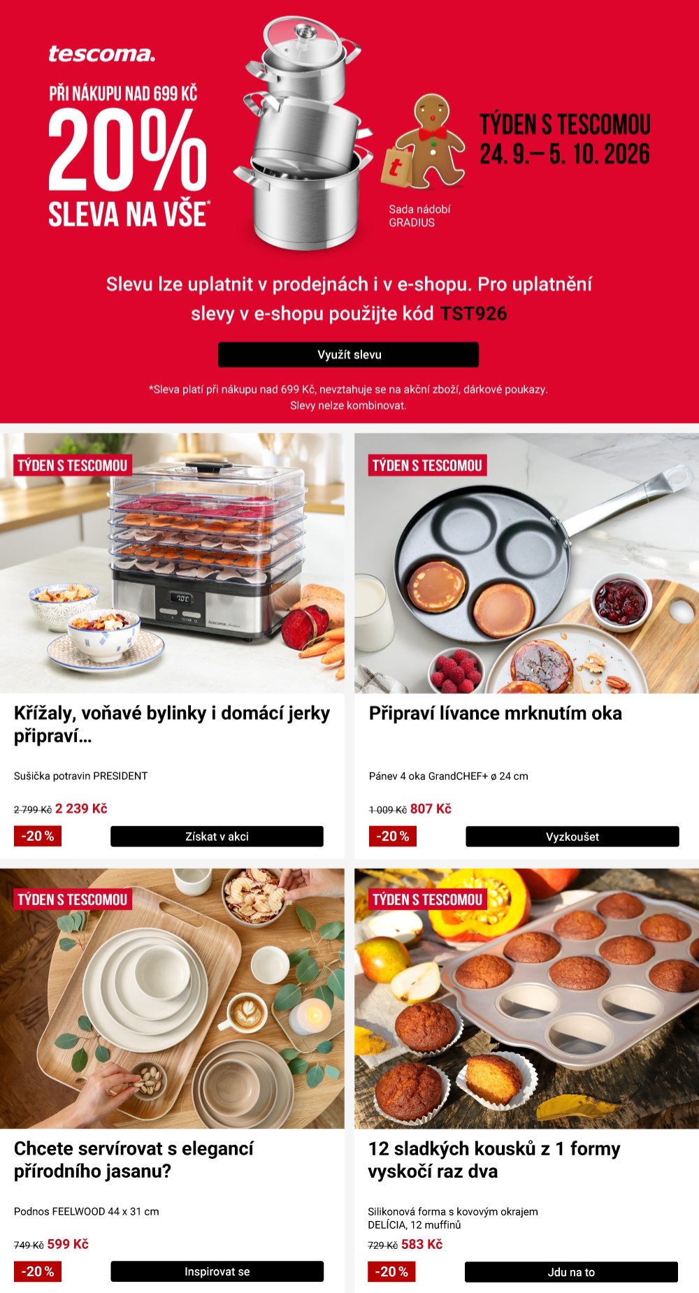 Leták Tescoma leták - Týden s Tescomou - strana 1