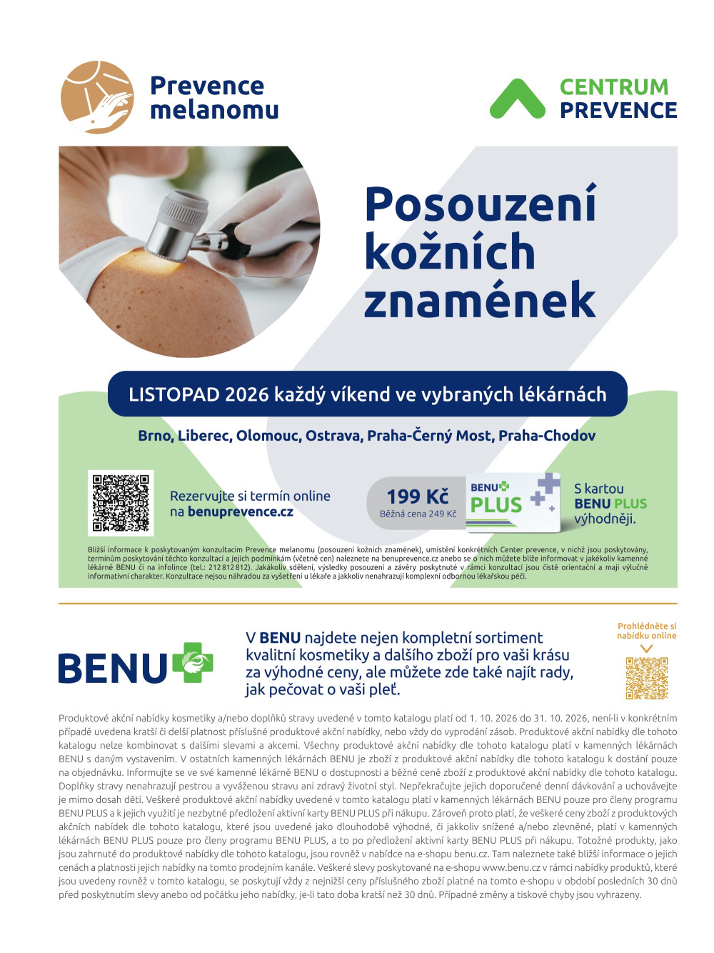 Leták BENU Lékárna - Dermo - strana 16