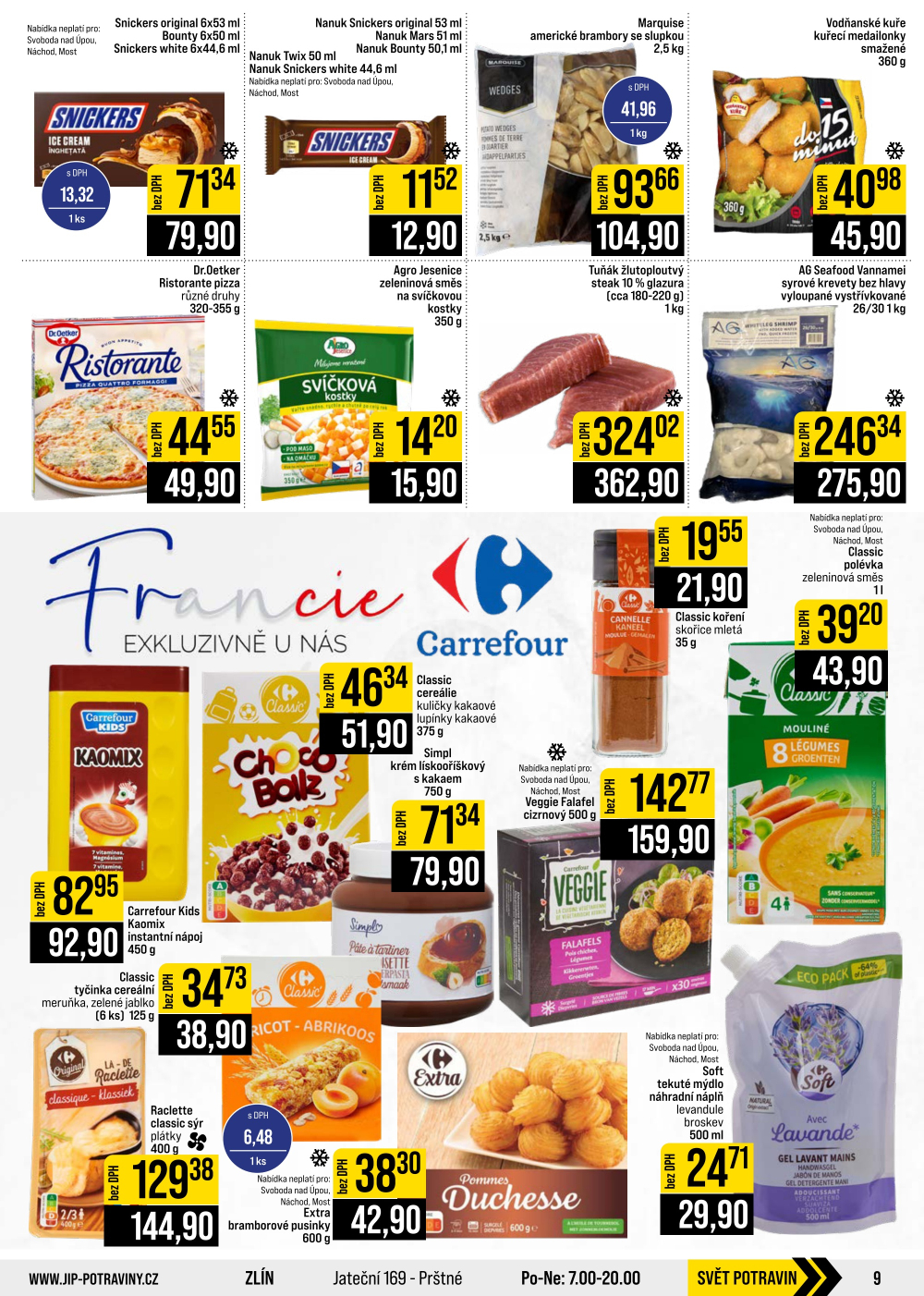Leták JIP leták CC Cash & Carry - České Budějovice, Most, Náchod, Svoboda nad Úpou, Sušice - strana 9