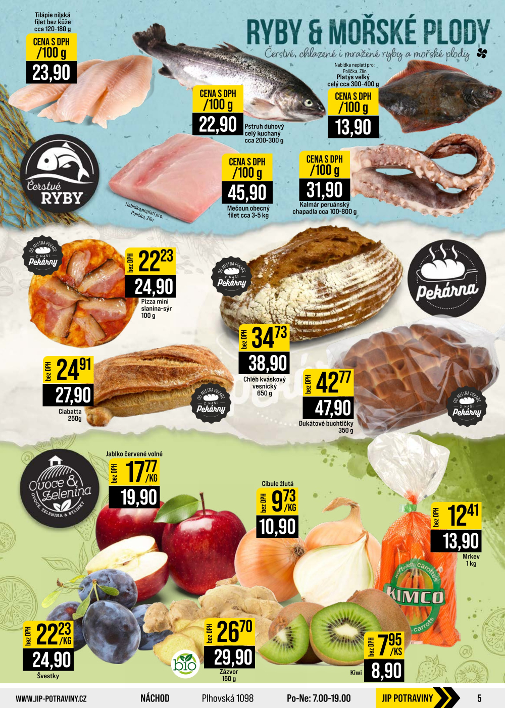 Leták JIP leták CC Cash & Carry - Brno, Ostrava, Praha, Polička, Olomouc, Karlovy Vary, Zlín, Jilemnice, Pardubice - strana 5