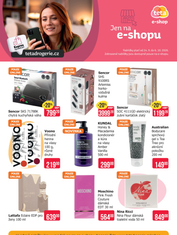 Teta drogerie - Speciální nabídka e-shop