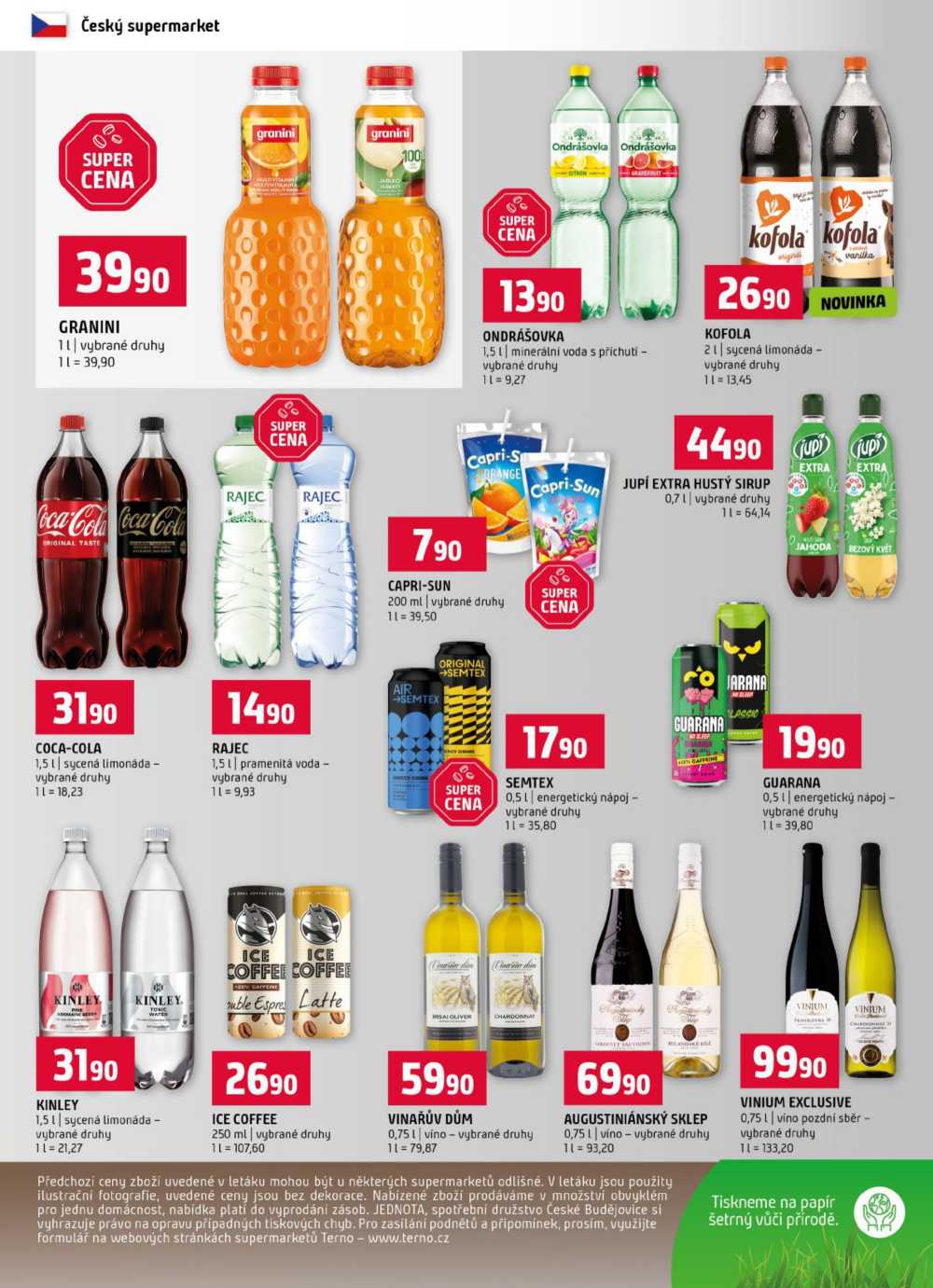 Leták Terno leták - Strakonice, Blatná - strana 12