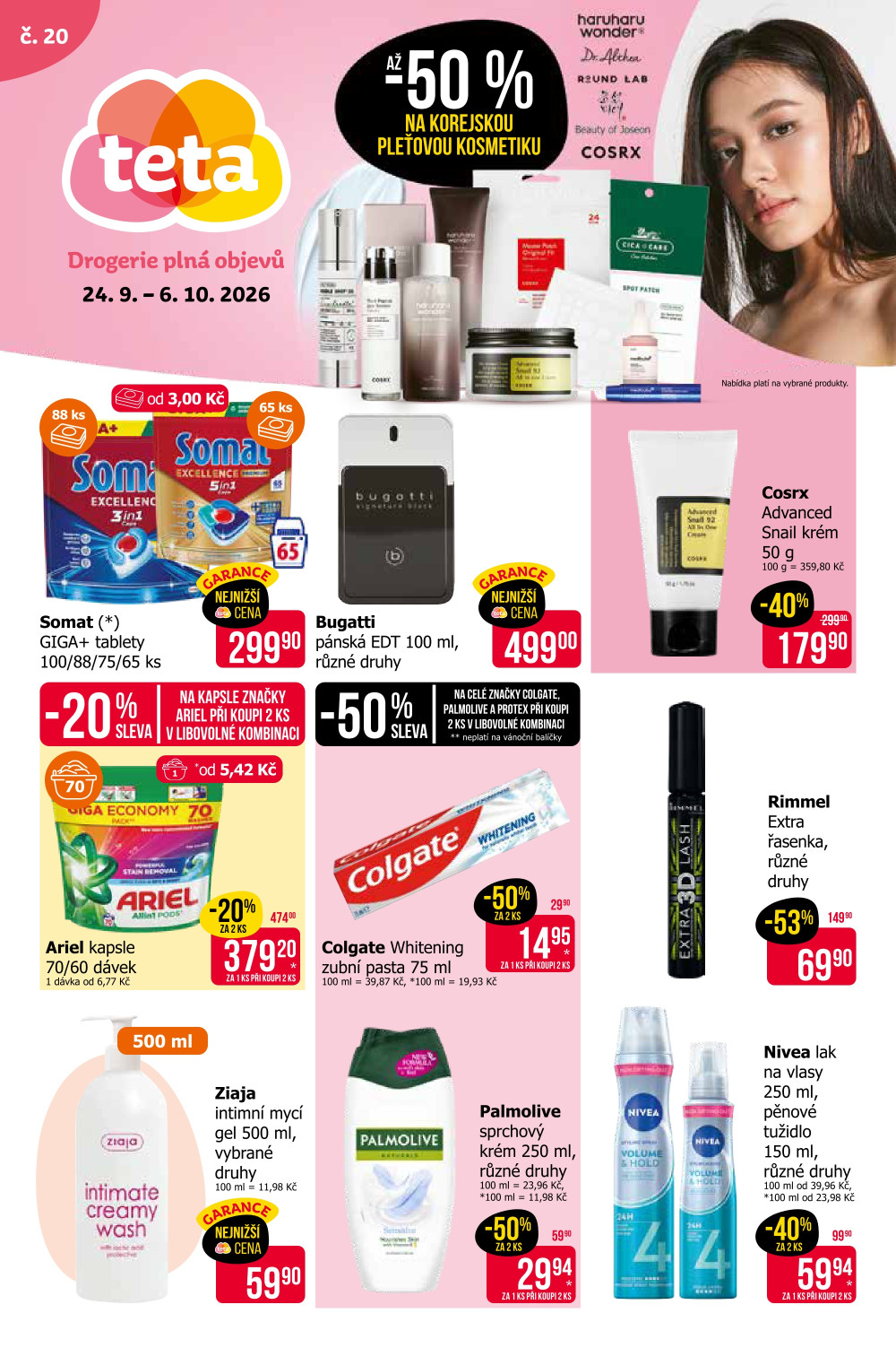 Leták Teta drogerie leták - strana 1