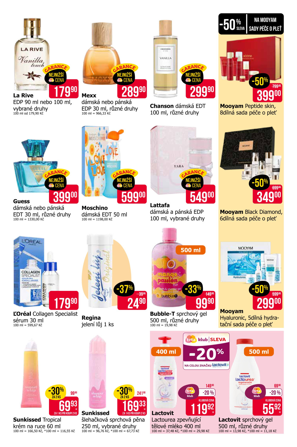 Leták Teta drogerie leták - strana 6