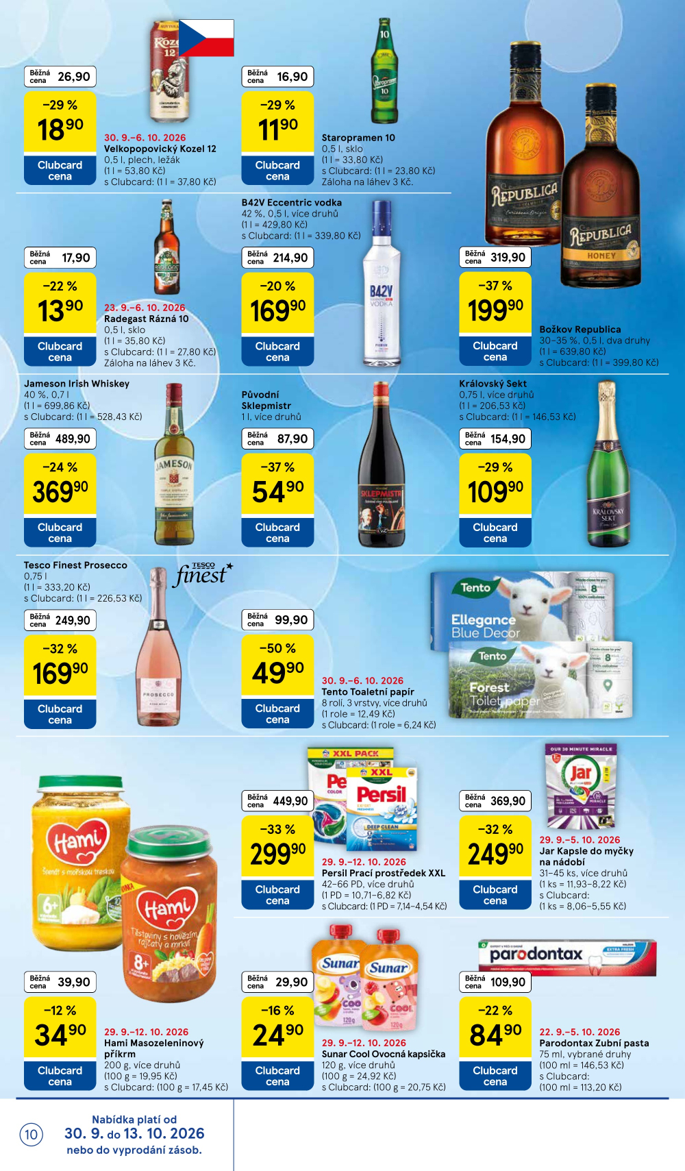 Leták Tesco hypermarket leták - strana 10