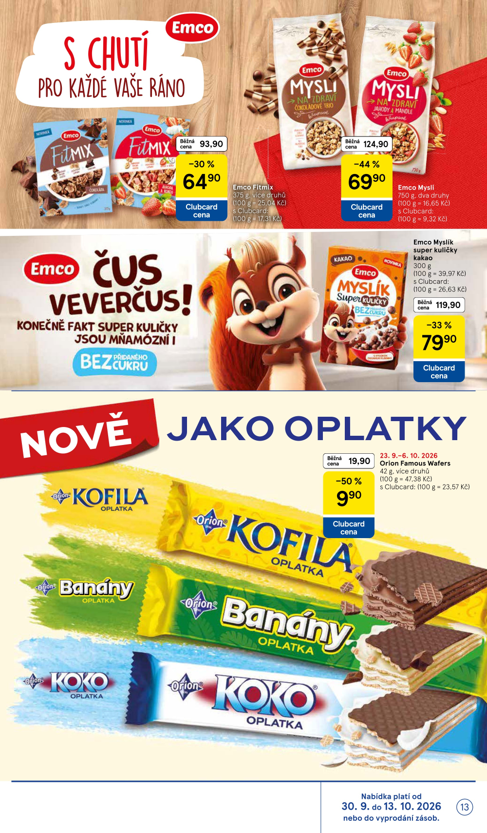 Leták Tesco hypermarket leták - strana 13
