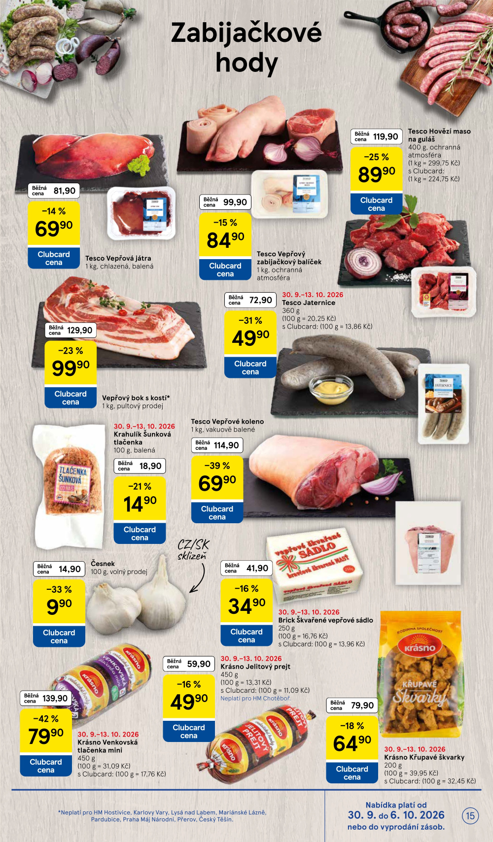 Leták Tesco hypermarket leták - strana 15