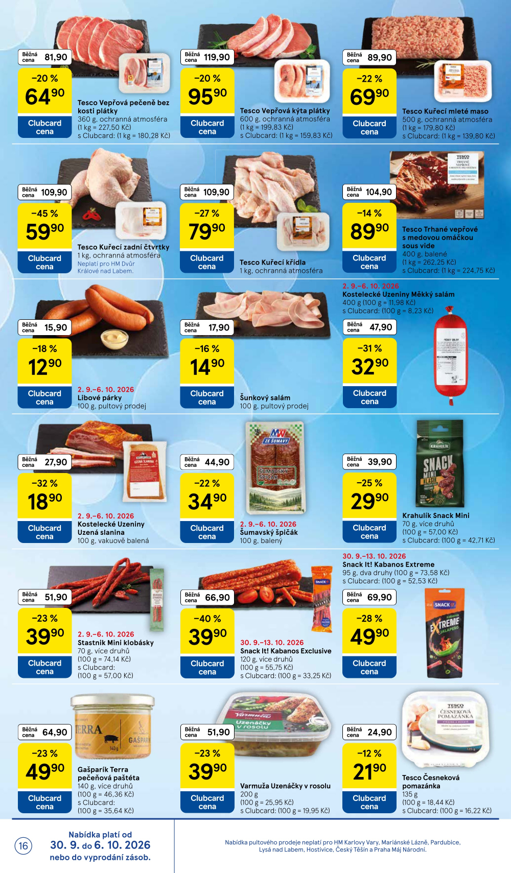Leták Tesco hypermarket leták - strana 16