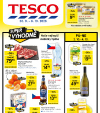 Akční leták Tesco hypermarket 