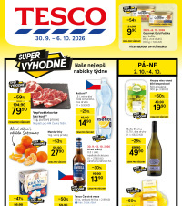 Akční leták Tesco hypermarket 