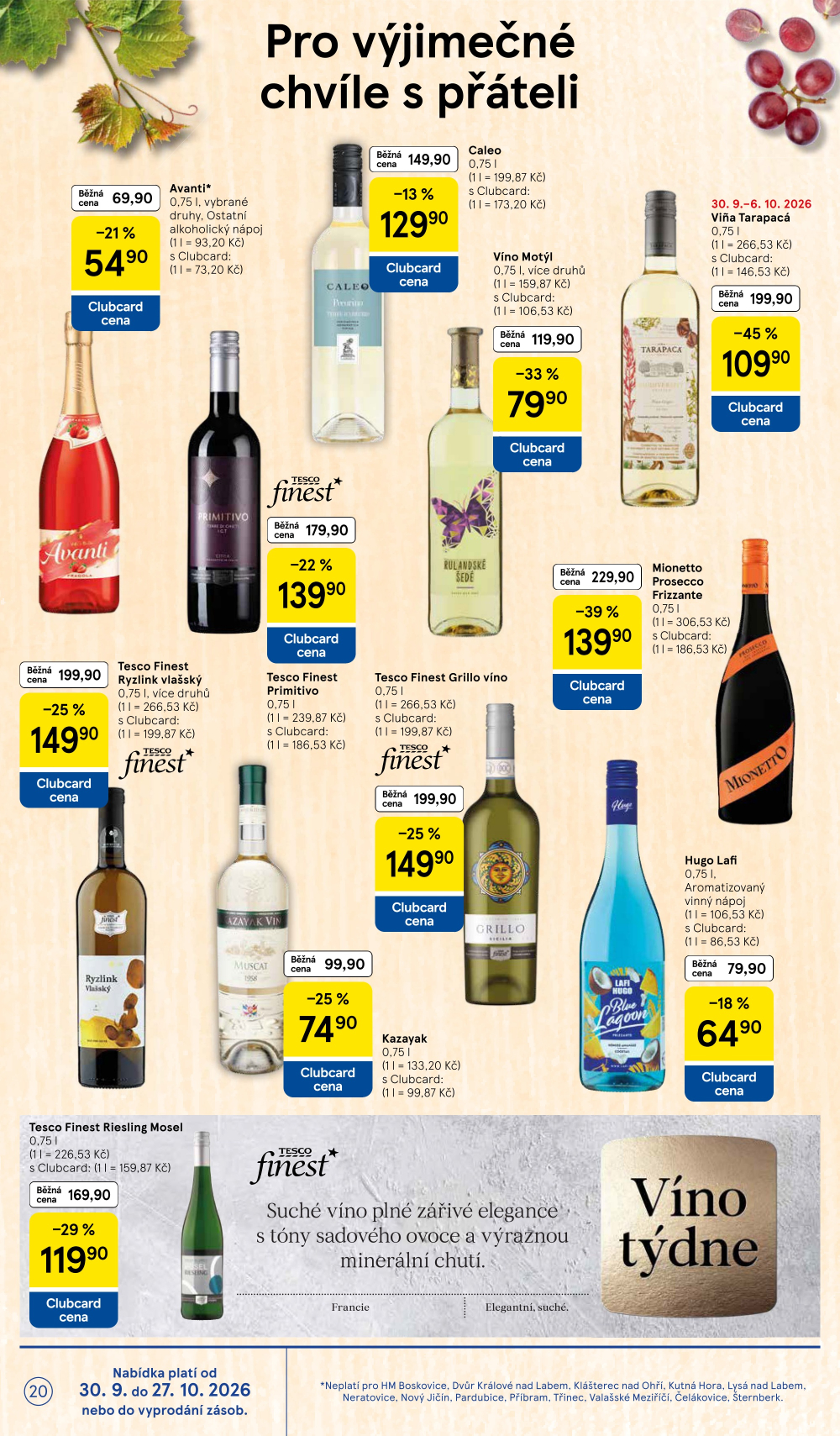 Leták Tesco hypermarket leták - strana 20