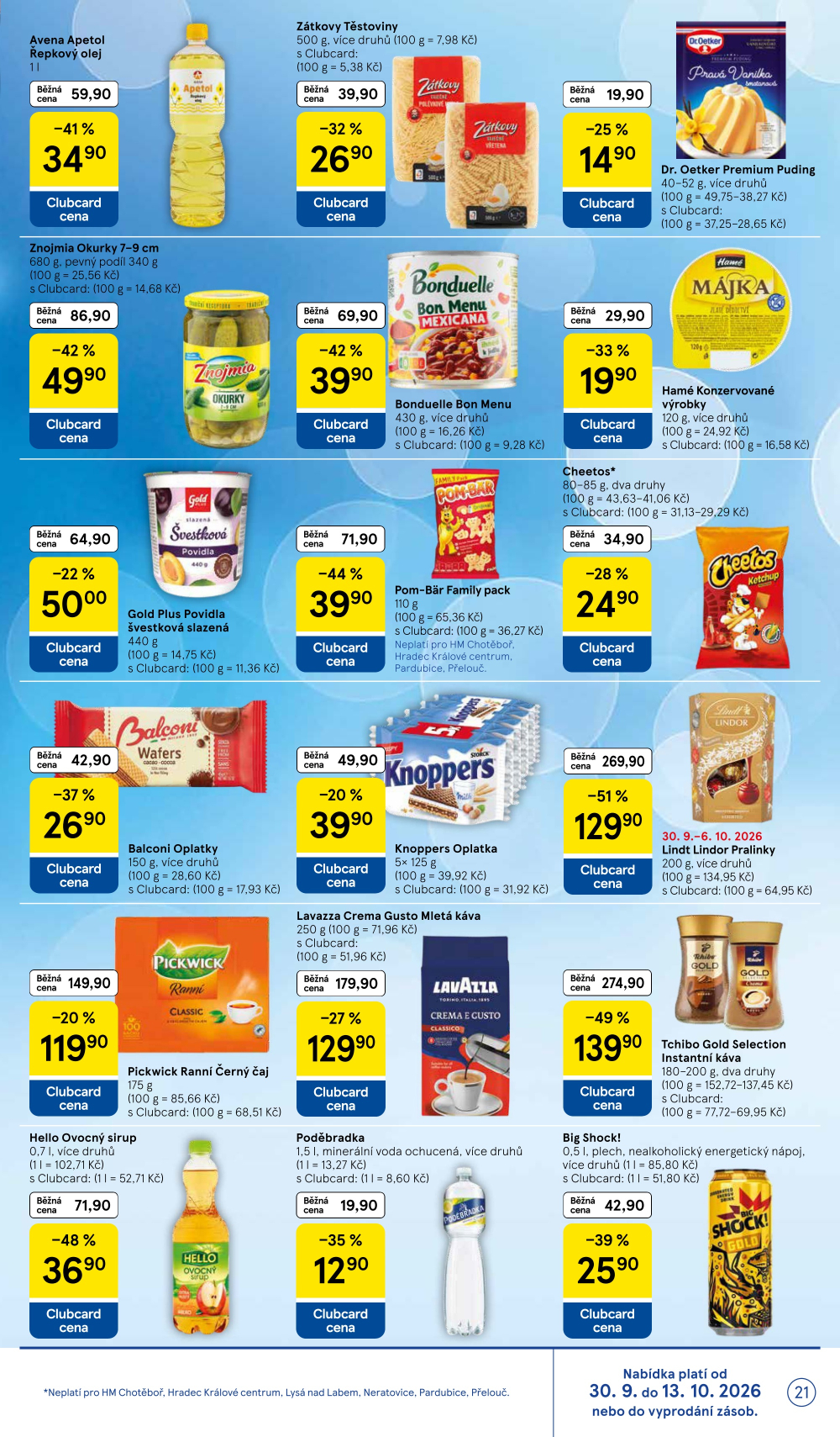 Leták Tesco hypermarket leták - strana 21