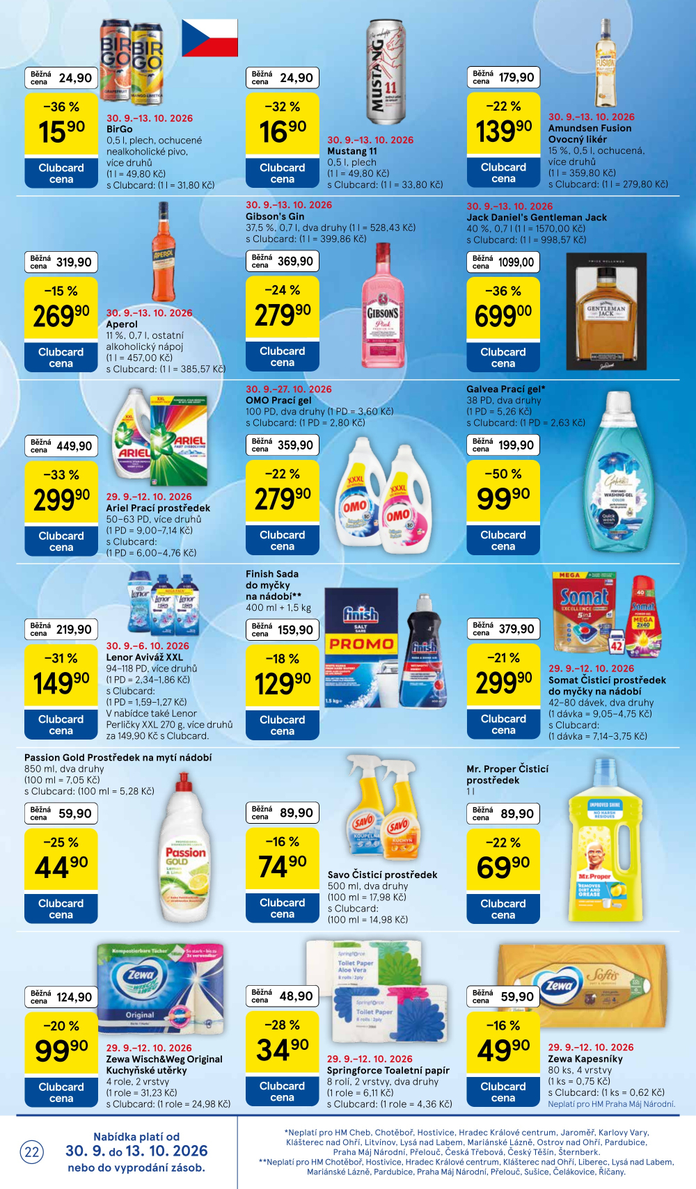 Leták Tesco hypermarket leták - strana 22