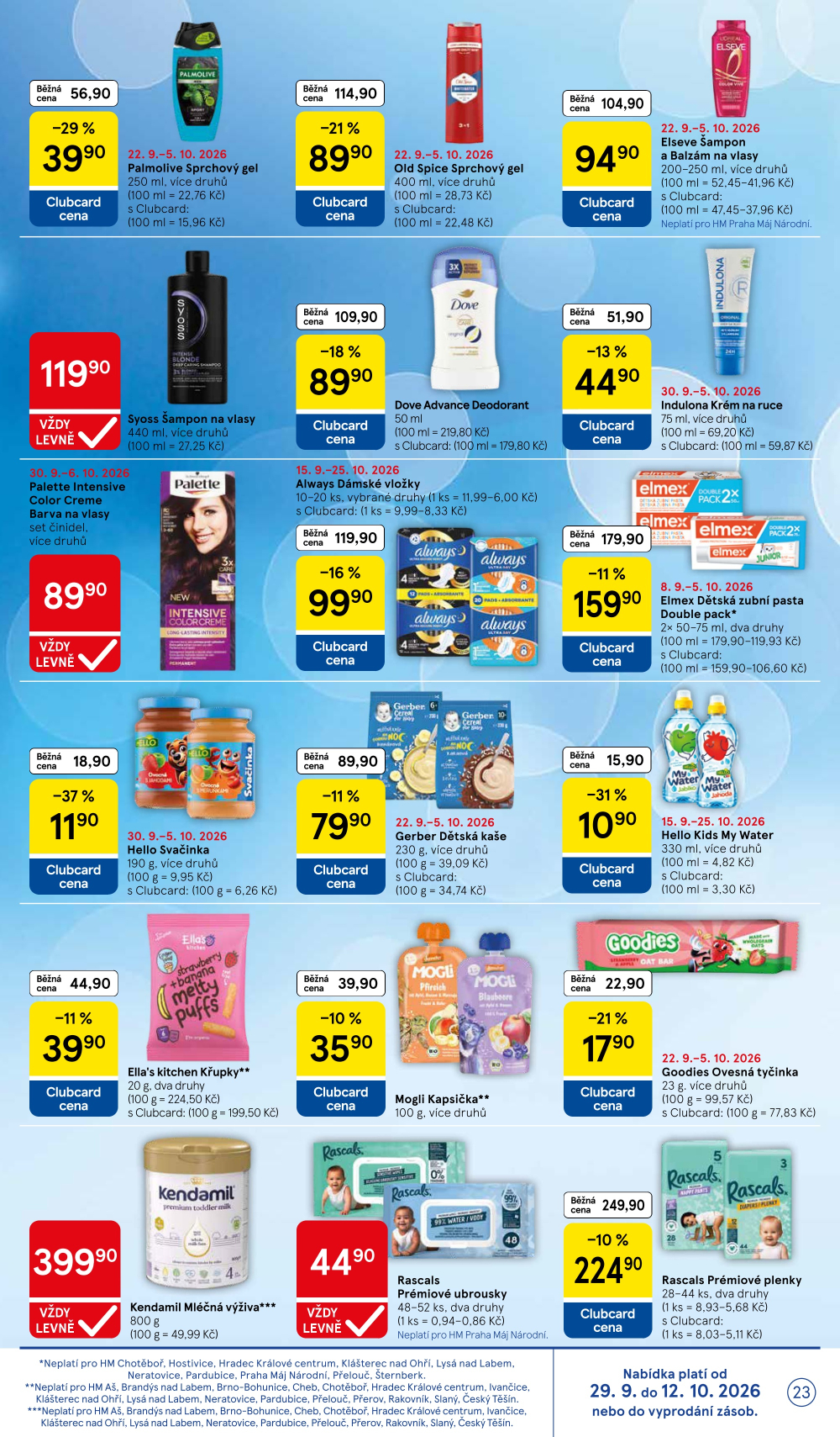 Leták Tesco hypermarket leták - strana 23