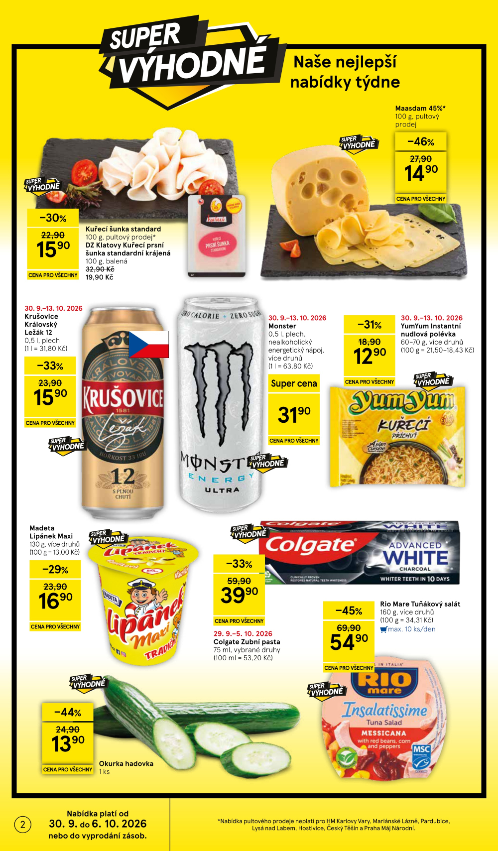 Leták Tesco hypermarket leták - strana 2