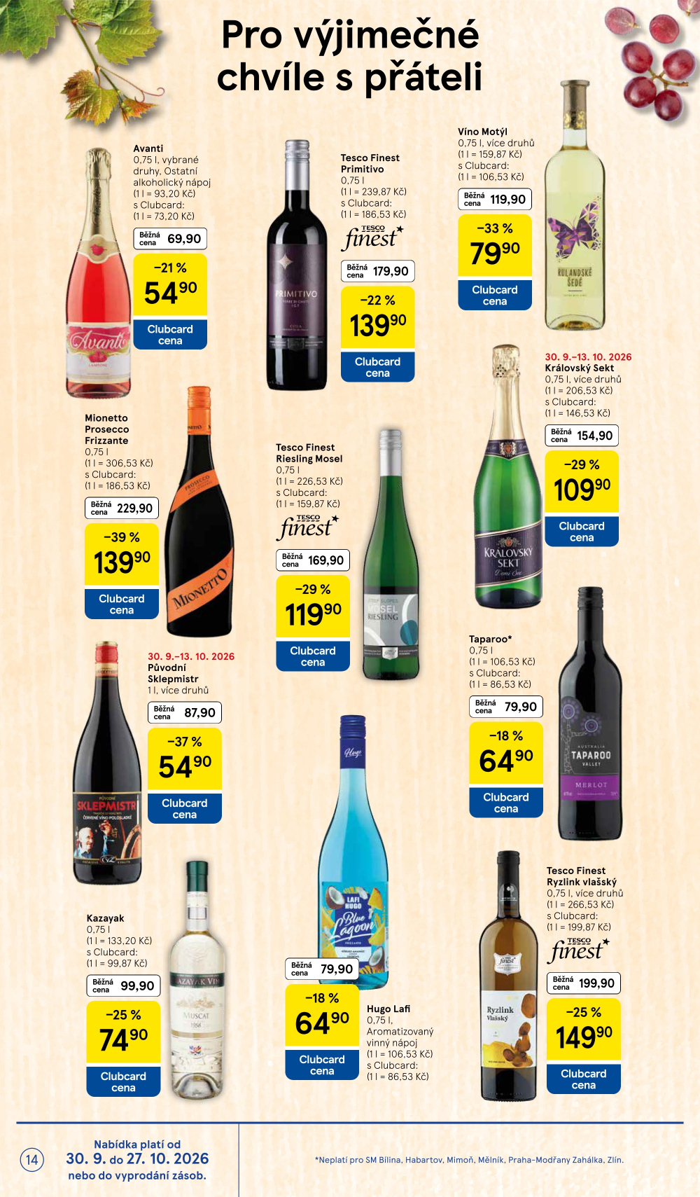 Leták Tesco supermarket leták - strana 14