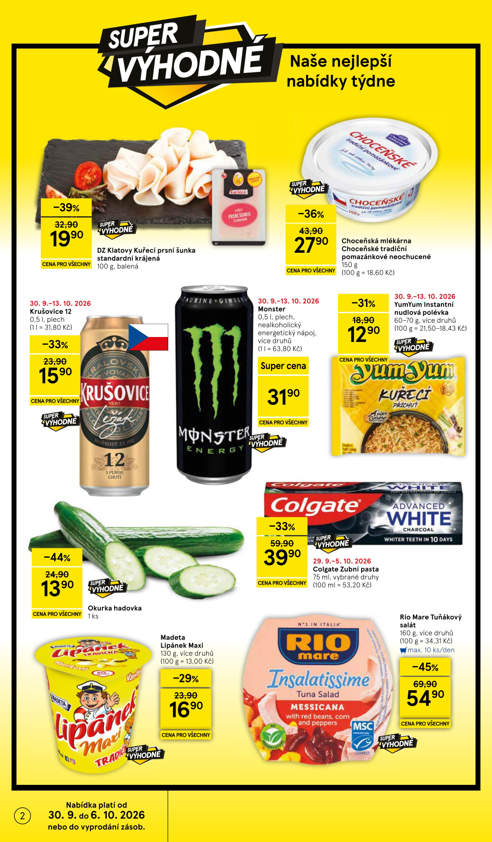 Leták Tesco supermarket leták - strana 2