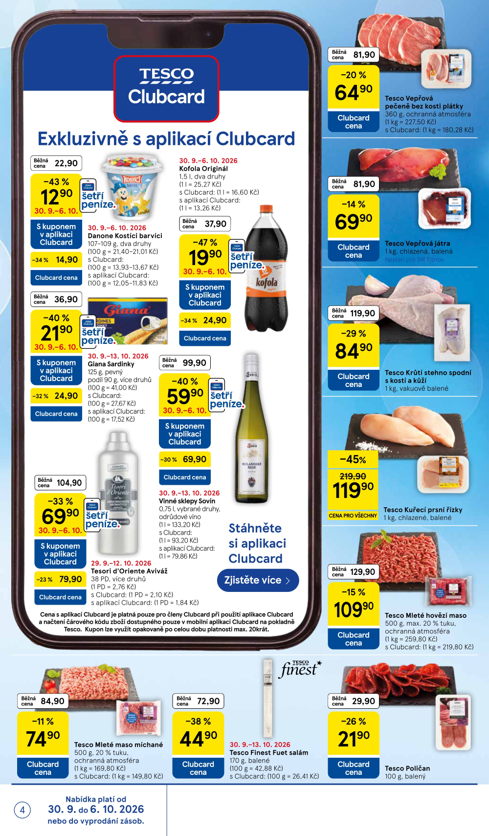 Leták Tesco supermarket leták - strana 4
