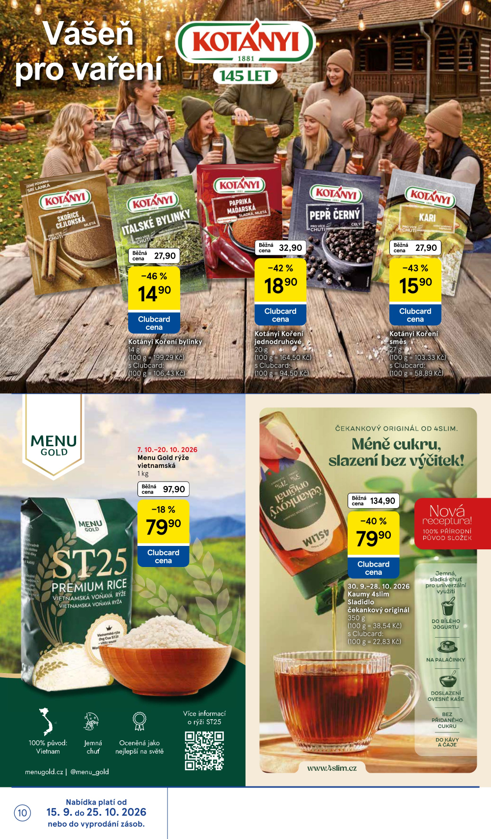 Leták Tesco Hypermarket - Značky, které máte rádi - strana 10