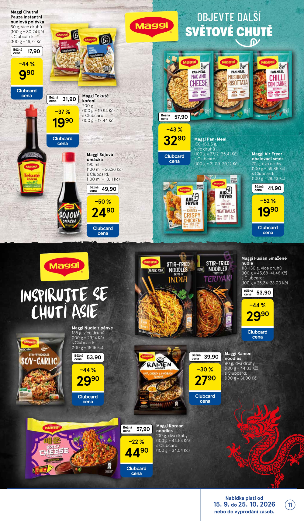Leták Tesco Hypermarket - Značky, které máte rádi - strana 11