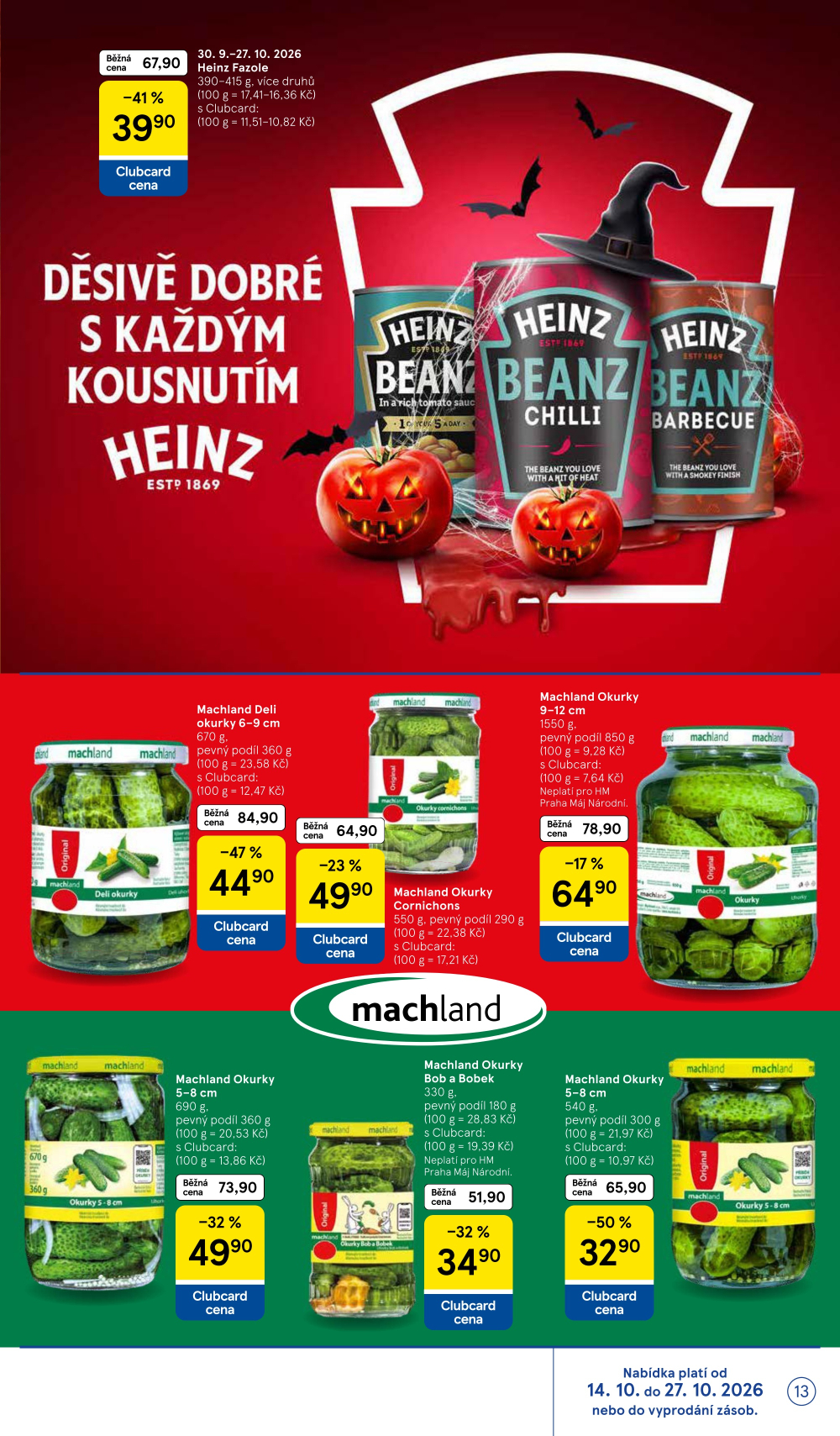 Leták Tesco Hypermarket - Značky, které máte rádi - strana 13