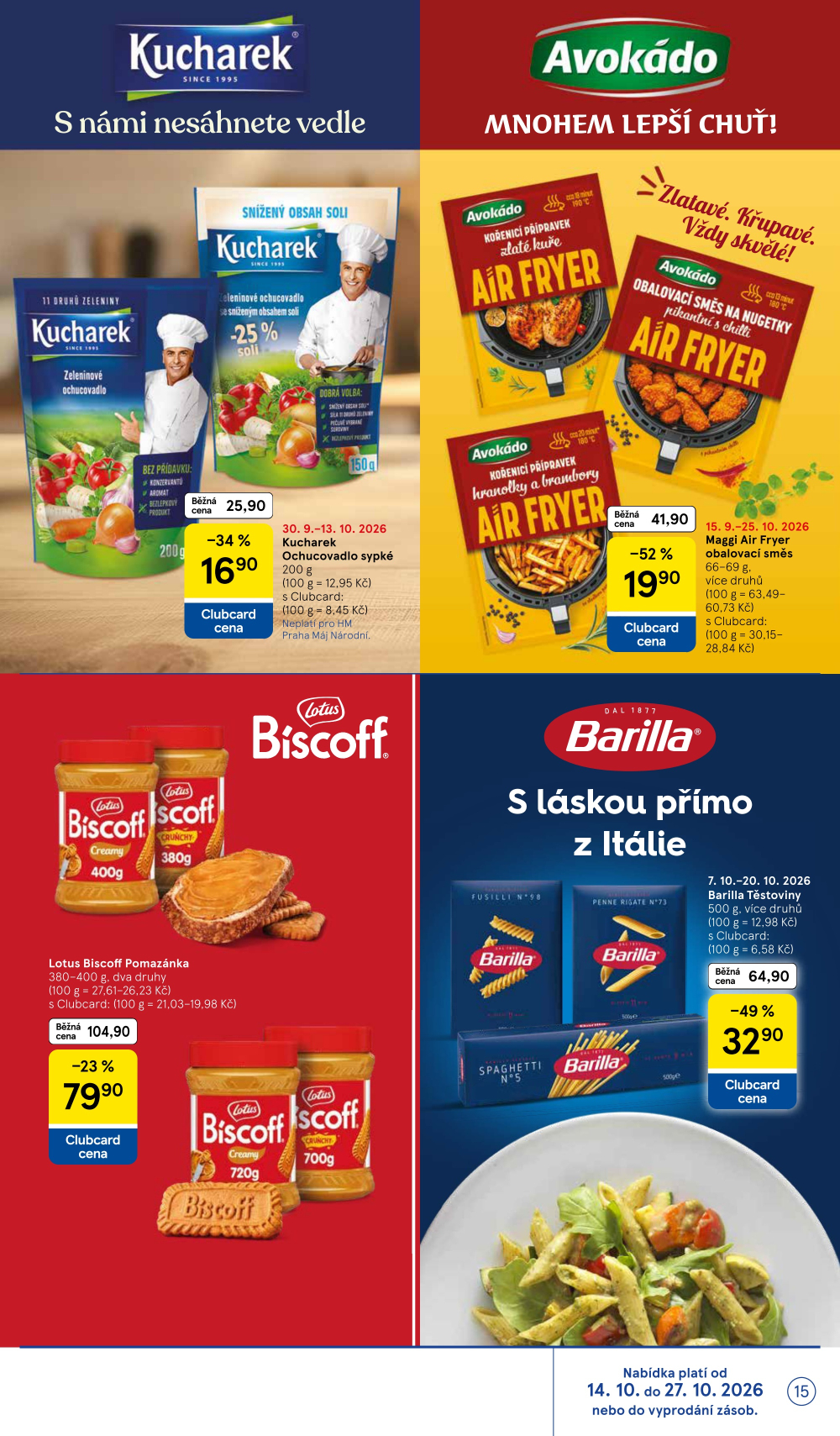 Leták Tesco Hypermarket - Značky, které máte rádi - strana 15