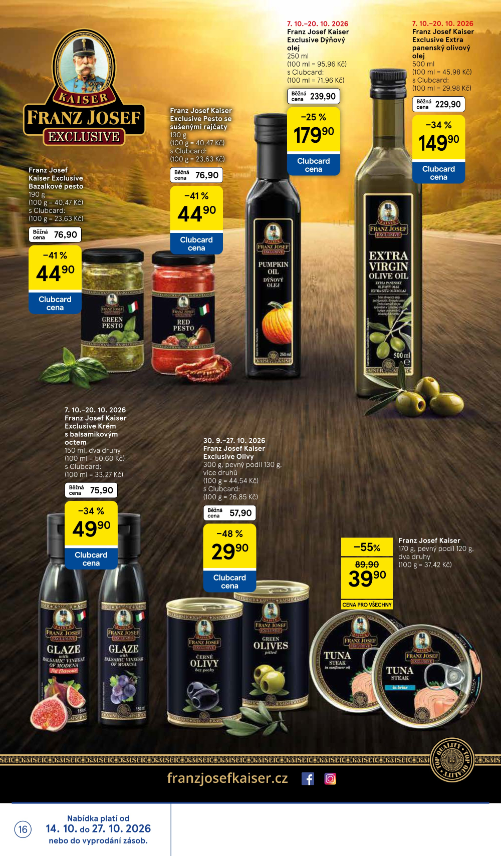 Leták Tesco Hypermarket - Značky, které máte rádi - strana 16